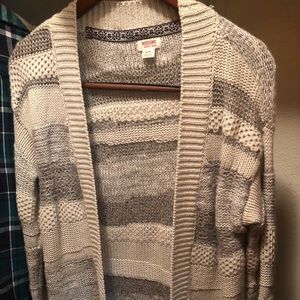 Grey Winter Cardigan
